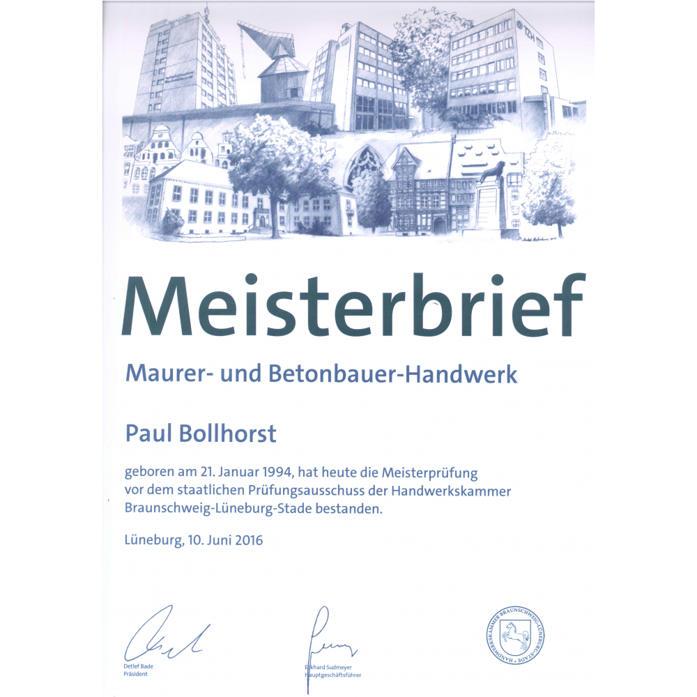 Meisterbrief-Paul
